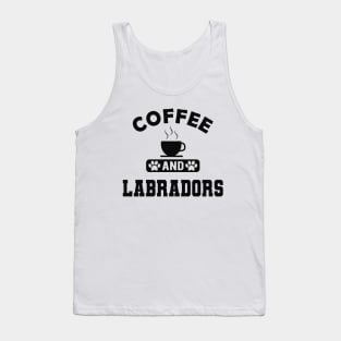 Labrador Dog - Coffee and labradors Tank Top